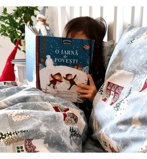 Lenjerie de pat Poveste De Iarna (160/200)