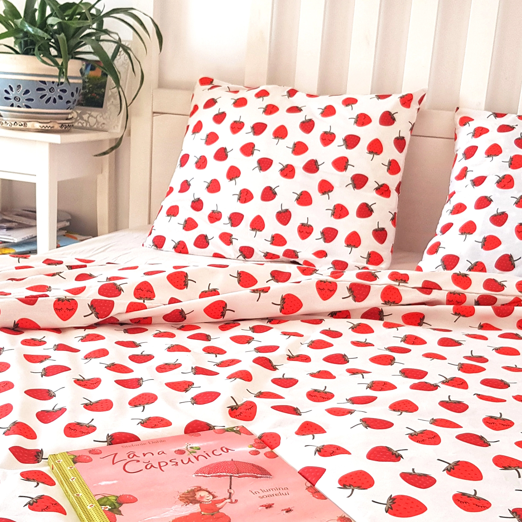 Lenjerie de pat Sweet Strawberry (160/200)