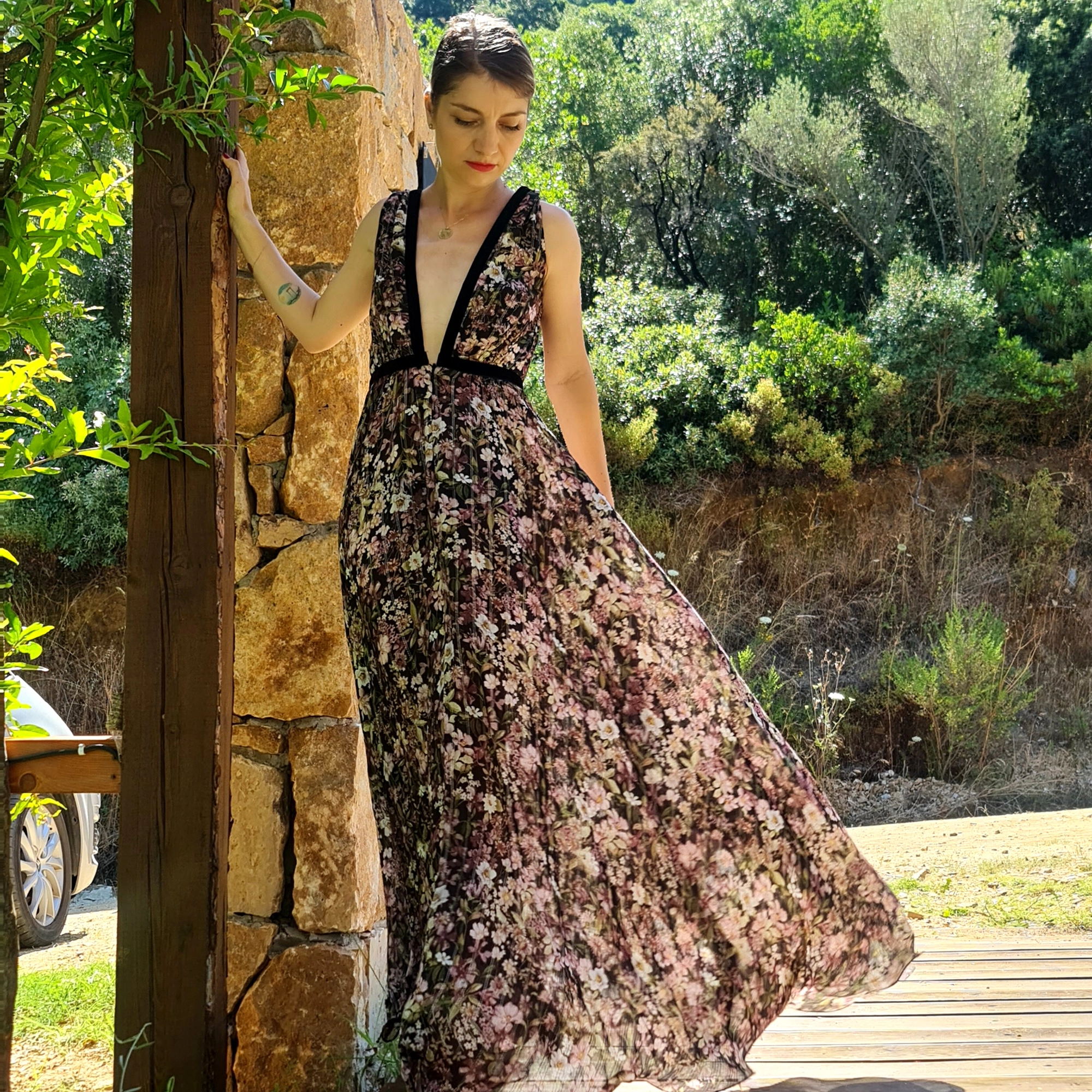 Rochie ocazie Night Flowers