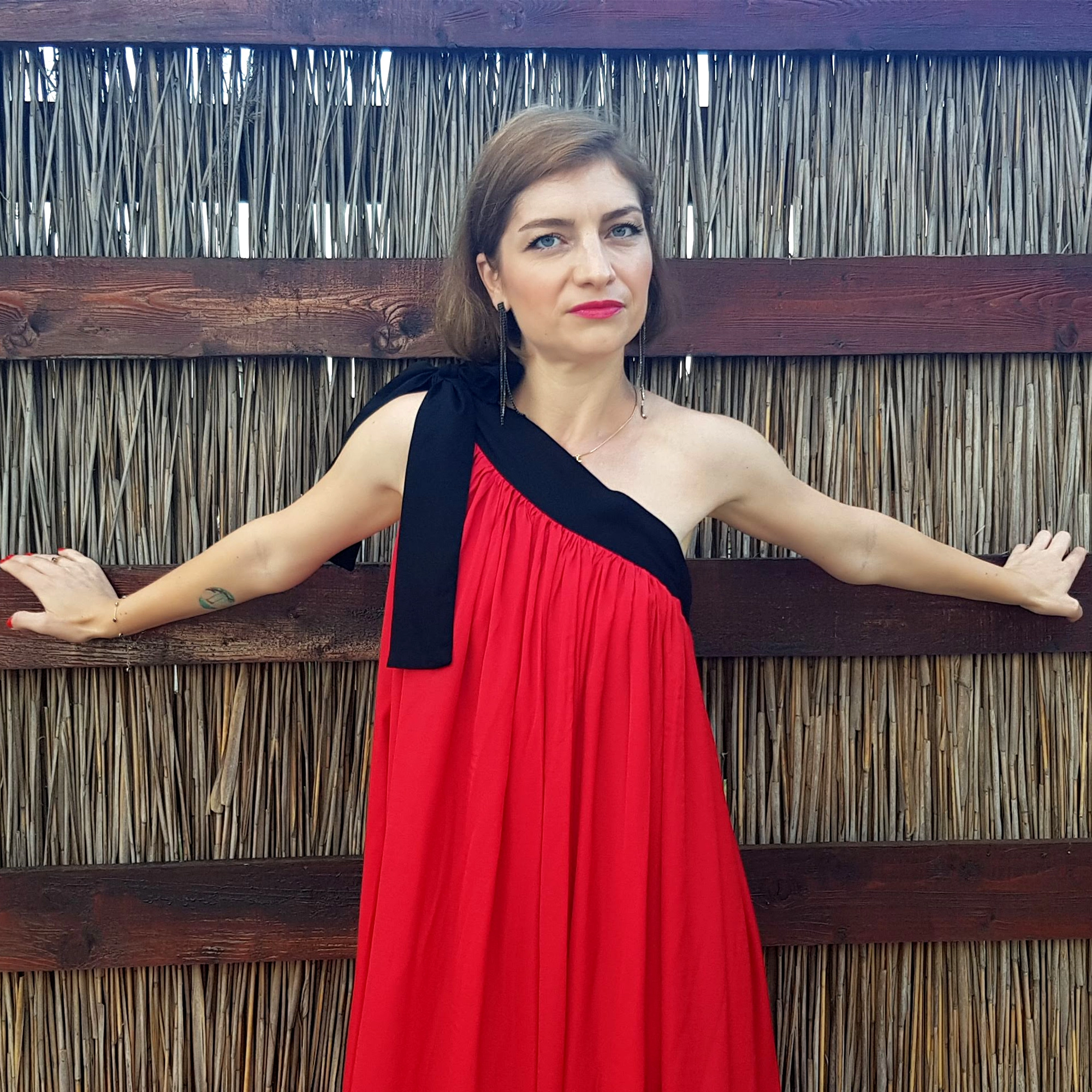 Rochie ocazie Red Aurora